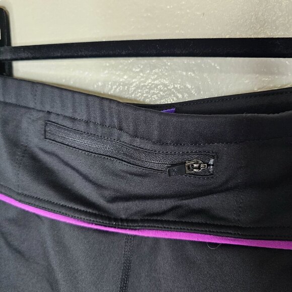 Athleta S Black Presto Bermuda Short Athletic Active Bike Pockets Gym Yoga Cycle - Picture 7 of 10